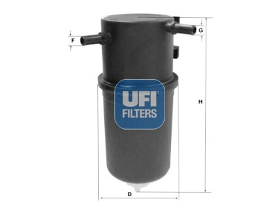 Filtro carburante UFI 24.145.00