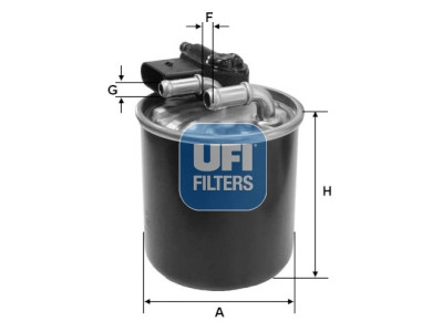 Filtro carburante UFI 24.148.00