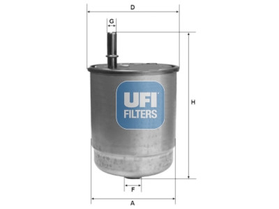 Filtro carburante UFI 24.160.00