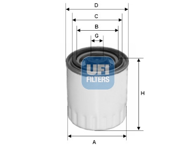 Filtro carburante UFI 24.321.00