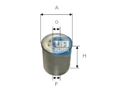 Filtro carburante UFI 24.331.00
