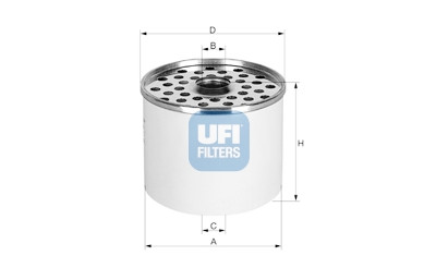 Filtro carburante UFI 24.361.00