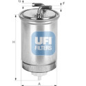 Filtro carburante UFI 24.382.00