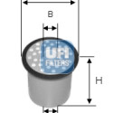 Filtro carburante UFI 24.388.00