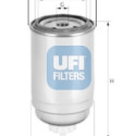 Filtro carburante UFI 24.399.00