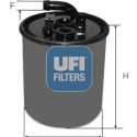Filtro carburante UFI 24.416.00