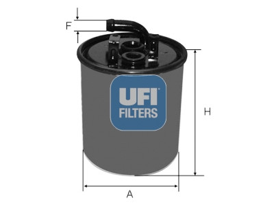 Filtro carburante UFI 24.416.00