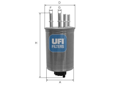 Filtro carburante UFI 24.459.00