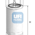 Filtro carburante UFI 24.999.01