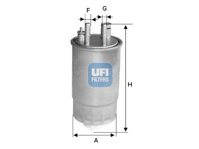 Filtro carburante UFI 24.ONE.00