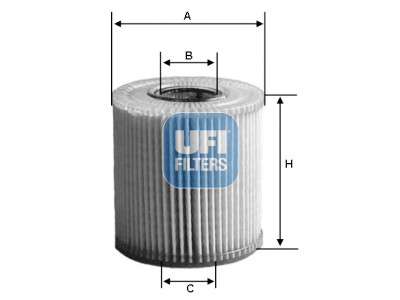 Filtro olio UFI 25.008.00