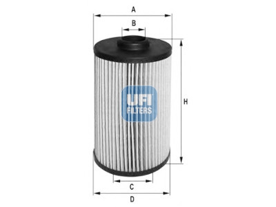 Filtro olio UFI 25.038.00