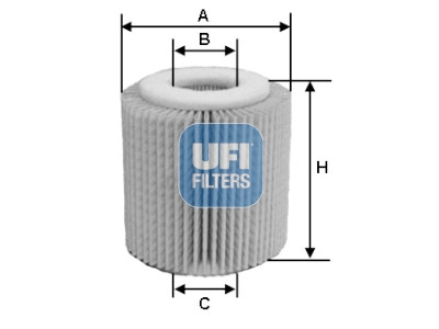 Filtro olio UFI 25.056.00