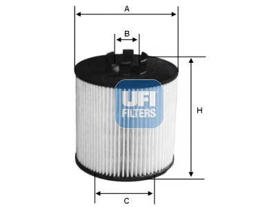 Filtro olio UFI 25.063.00