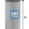 Filtro olio UFI 25.095.00