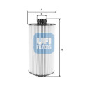 Filtro olio UFI 25.102.00