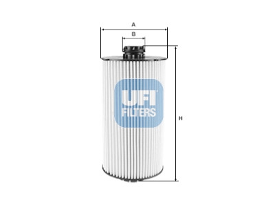 Filtro olio UFI 25.102.00