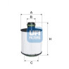 Filtro olio UFI 25.139.00