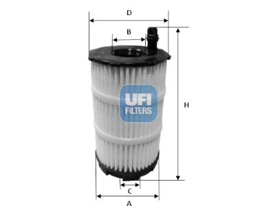 Filtro olio UFI 25.143.00