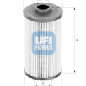 Filtro olio UFI 25.148.00