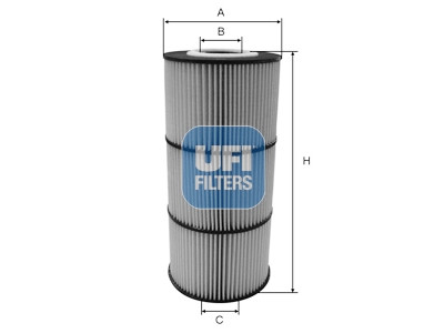 Filtro olio UFI 25.156.00