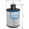 Filtro olio UFI 25.160.00