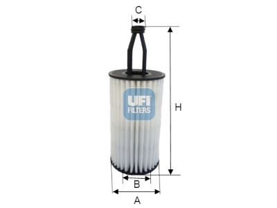 Filtro olio UFI 25.172.00
