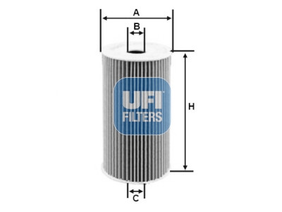 Filtro olio UFI 25.186.00