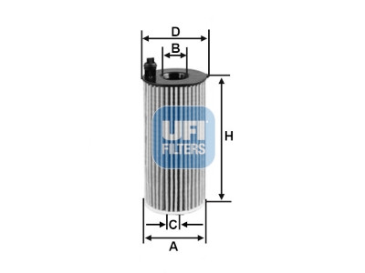 Filtro olio UFI 25.188.00