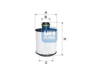 Filtro olio UFI 25.190.00
