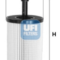 Filtro olio UFI 25.197.00