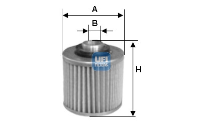Filtro olio UFI 25.514.00