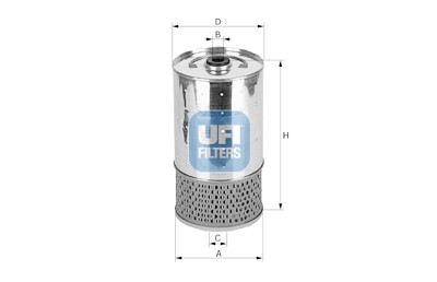 Filtro olio UFI 25.528.00