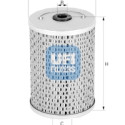 Filtro olio UFI 25.530.01