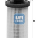 Filtro carburante UFI 26.001.00