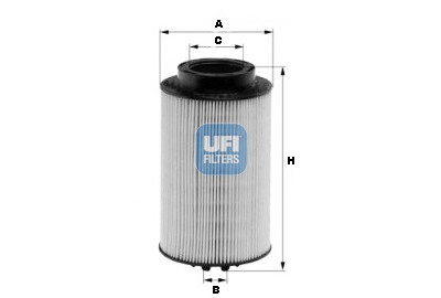 Filtro carburante UFI 26.011.00