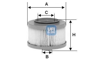 Filtro carburante UFI 26.013.00