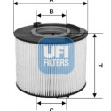Filtro carburante UFI 26.015.00