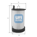 Filtro carburante UFI 26.031.00