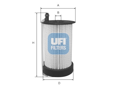 Filtro carburante UFI 26.031.00