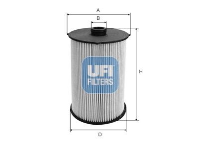 Filtro carburante UFI 26.044.00