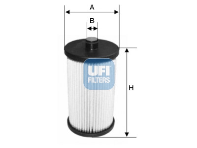 Filtro carburante UFI 26.057.00