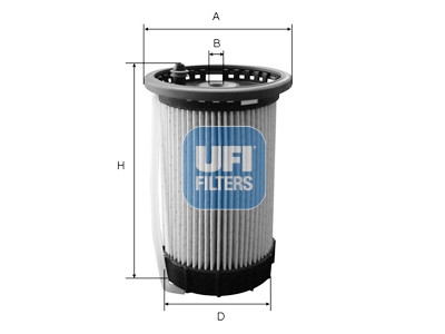 Filtro carburante UFI 26.065.00