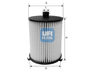 Filtro carburante UFI 26.073.00