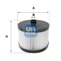 Filtro carburante UFI 26.123.00