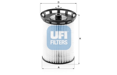 Filtro carburante UFI 26.129.00