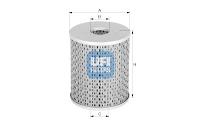 Filtro carburante UFI 26.670.00