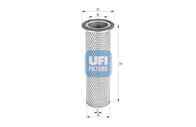 Filtro aria UFI 27.016.00
