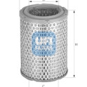 Filtro aria UFI 27.150.00