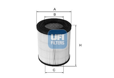 Filtro aria UFI 27.271.00
